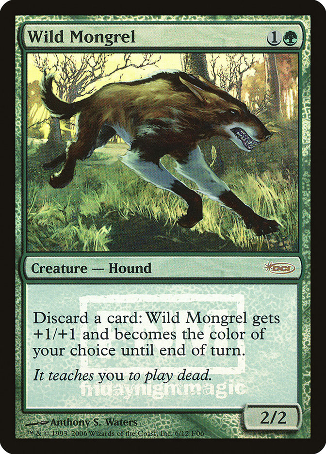 Wild Mongrel [Friday Night Magic 2006] | Shuffle n Cut Hobbies & Games
