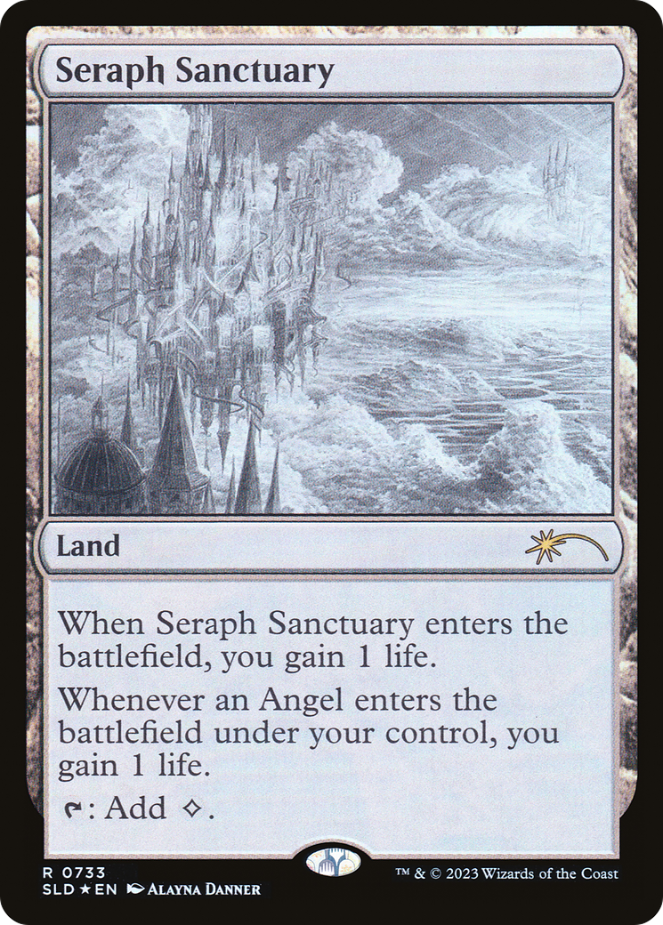 Seraph Sanctuary (Sketch) [Secret Lair Drop Promos] | Shuffle n Cut Hobbies & Games