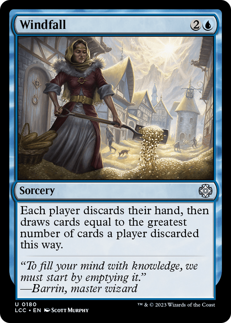 Windfall [The Lost Caverns of Ixalan Commander] | Shuffle n Cut Hobbies & Games