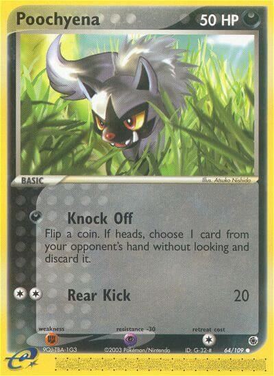 Poochyena (64/109) [EX: Ruby & Sapphire] | Shuffle n Cut Hobbies & Games