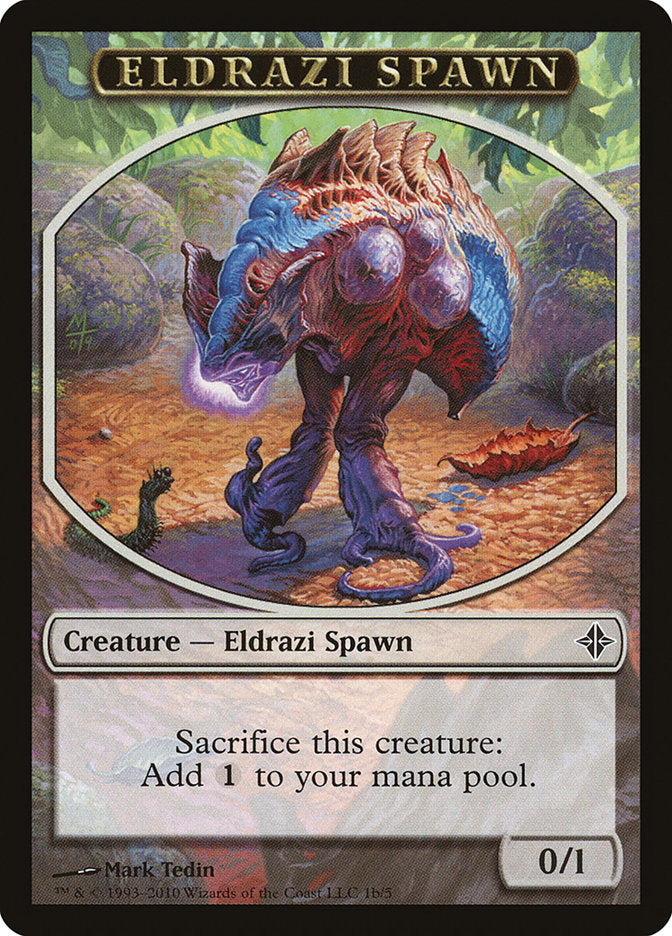 Eldrazi Spawn Token (1b/5) [Rise of the Eldrazi Tokens] | Shuffle n Cut Hobbies & Games
