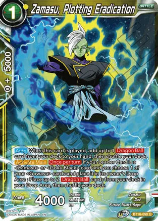 Zamasu, Plotting Eradication (BT16-090) [Realm of the Gods] | Shuffle n Cut Hobbies & Games