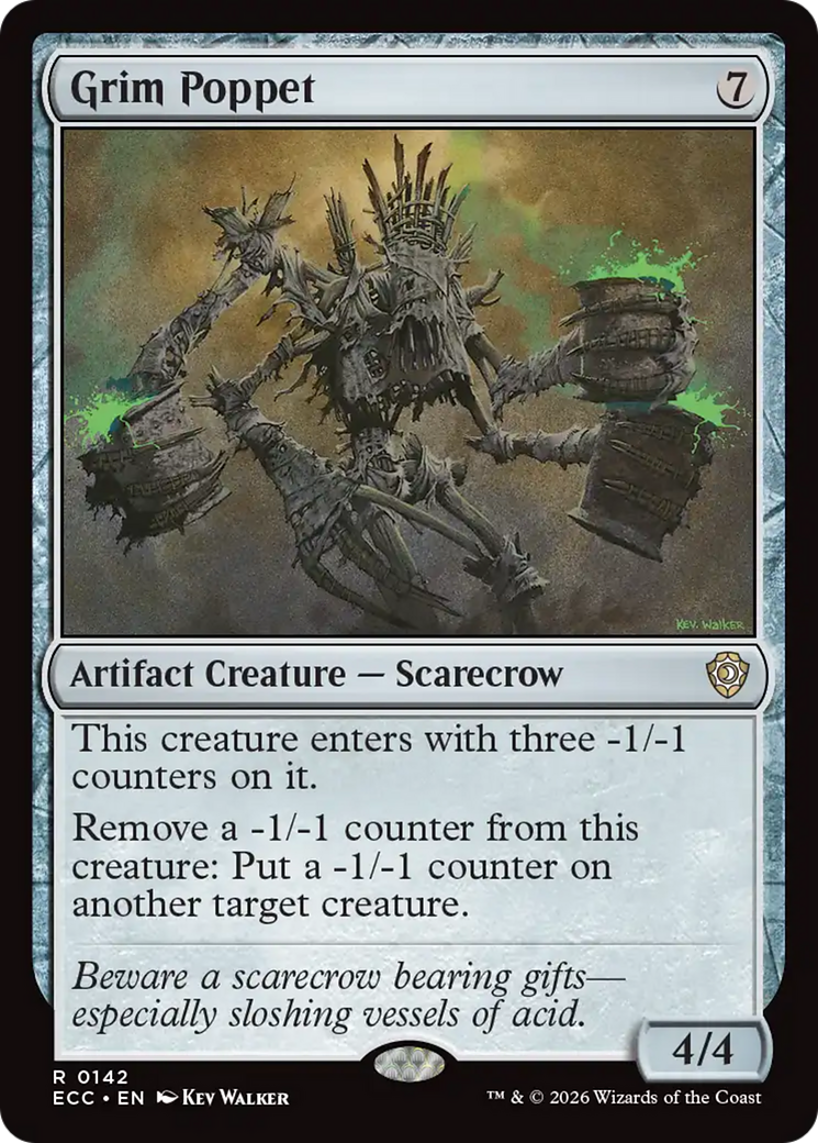 Grim Poppet [Lorwyn Eclipsed Commander] | Shuffle n Cut Hobbies & Games