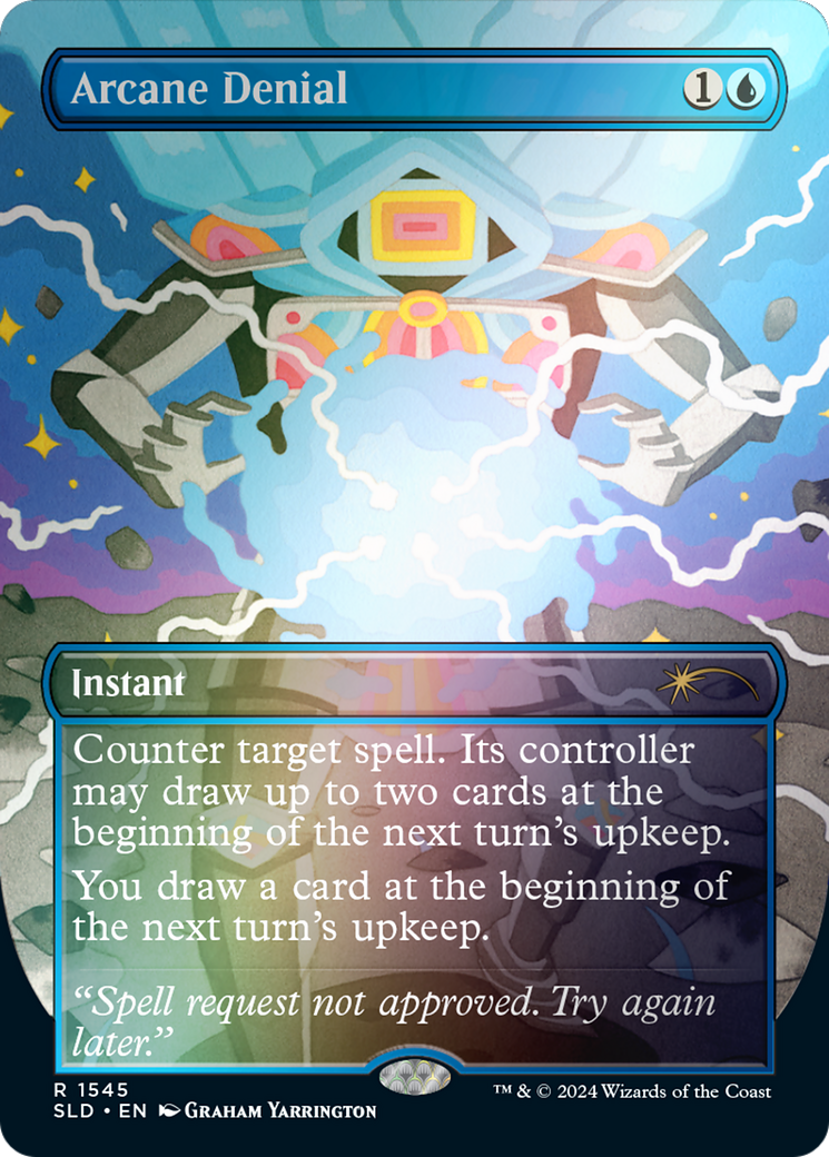 Arcane Denial (Surge Foil) [Marvel Super Heroes Commander] | Shuffle n Cut Hobbies & Games