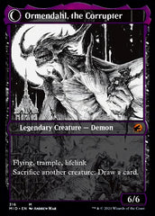 Jerren, Corrupted Bishop // Ormendahl, the Corrupted (Showcase Eternal Night) [Innistrad: Midnight Hunt] | Shuffle n Cut Hobbies & Games