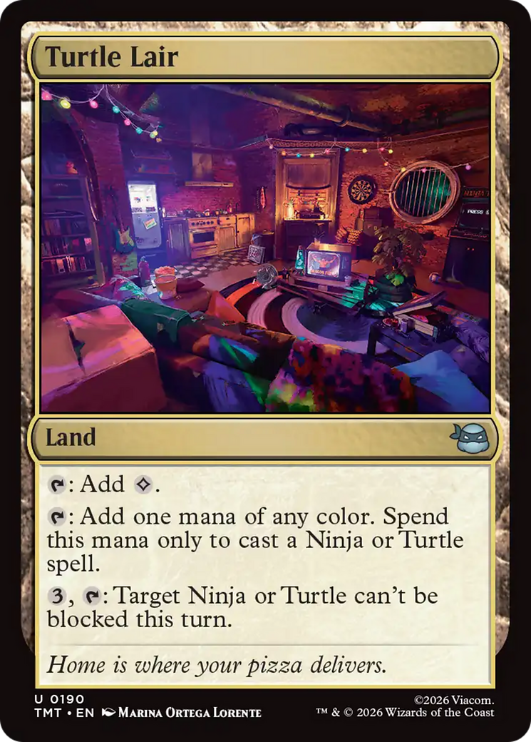 Turtle Lair [Teenage Mutant Ninja Turtles] | Shuffle n Cut Hobbies & Games