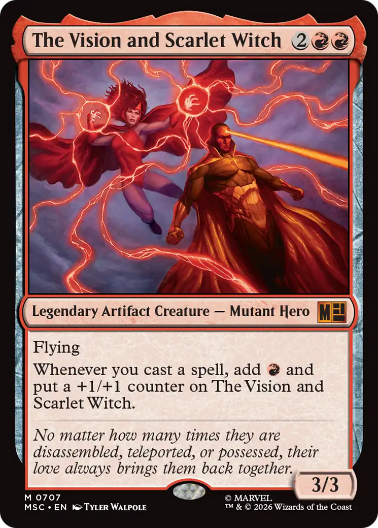 The Vision and Scarlet Witch [Marvel Super Heroes Commander] | Shuffle n Cut Hobbies & Games