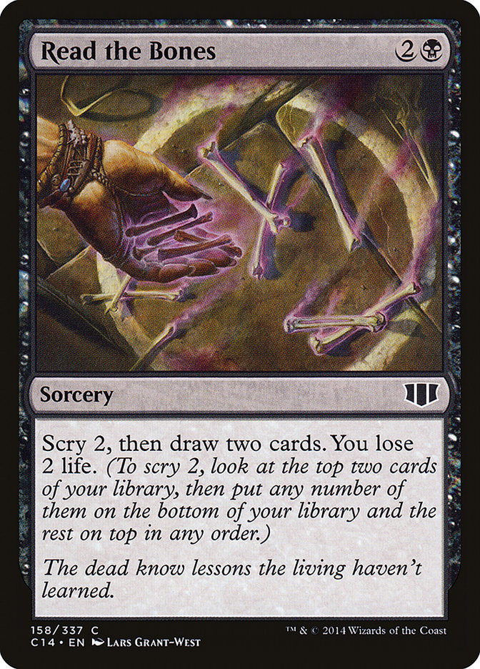 Read the Bones [Commander 2014] | Shuffle n Cut Hobbies & Games