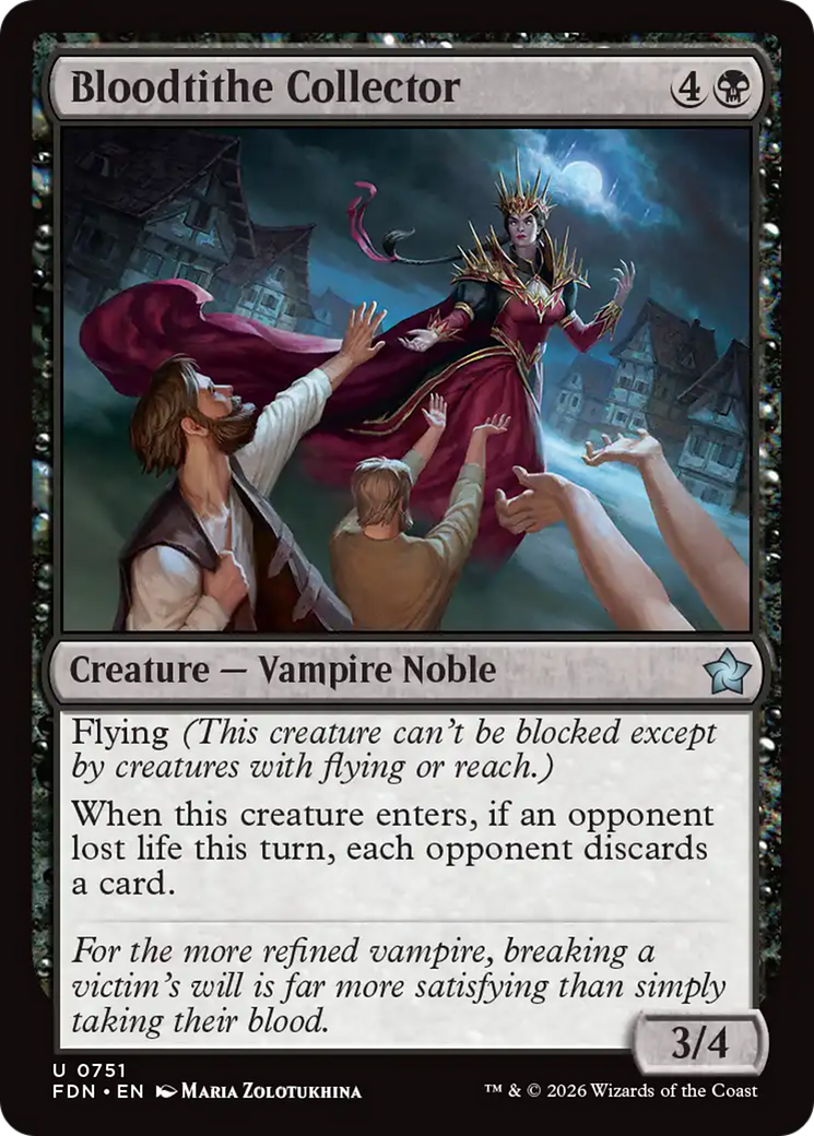 Bloodtithe Collector (0751) [Foundations] | Shuffle n Cut Hobbies & Games