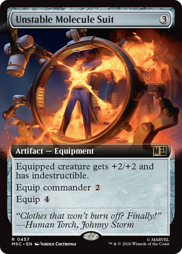 Unstable Molecule Suit (Extended Art) [Marvel Super Heroes Commander] | Shuffle n Cut Hobbies & Games