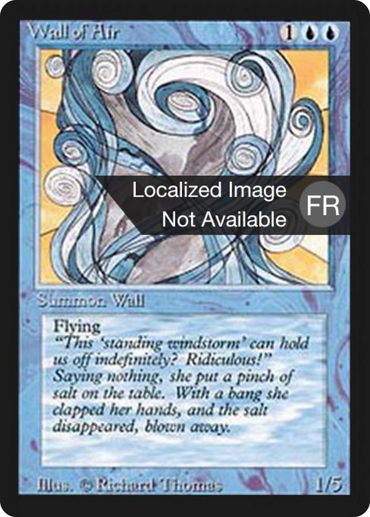 Wall of Air [Foreign Black Border] | Shuffle n Cut Hobbies & Games