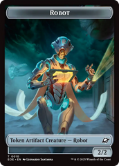 Robot // Drone Double-Sided Token [Edge of Eternities Tokens] | Shuffle n Cut Hobbies & Games