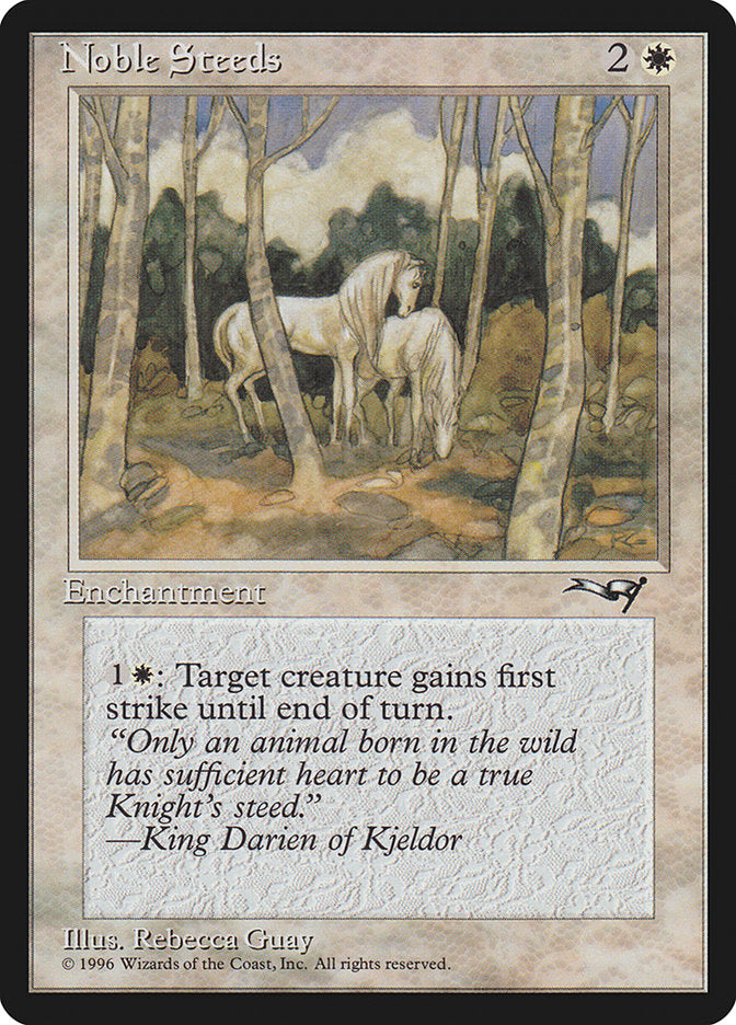 Noble Steeds (Grazing) [Alliances] | Shuffle n Cut Hobbies & Games