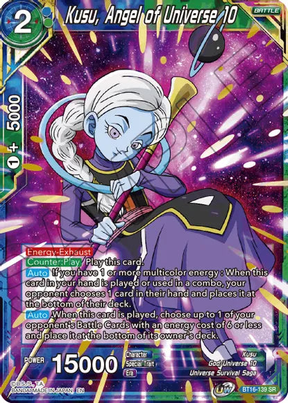 Kusu, Angel of Universe 10 (BT16-139) [Realm of the Gods] | Shuffle n Cut Hobbies & Games