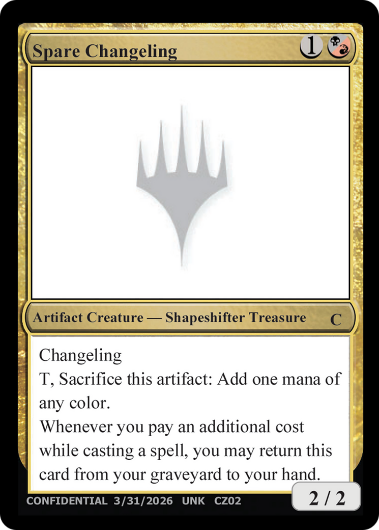 Spare Changeling [Unknown Event] | Shuffle n Cut Hobbies & Games