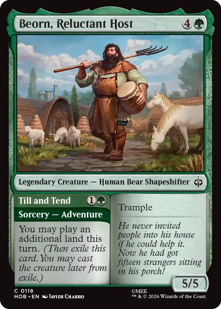 Beorn, Reluctant Host [The Hobbit] | Shuffle n Cut Hobbies & Games