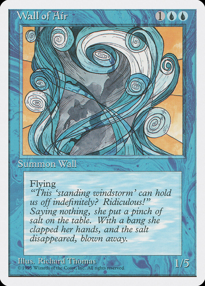 Wall of Air [Fourth Edition] | Shuffle n Cut Hobbies & Games