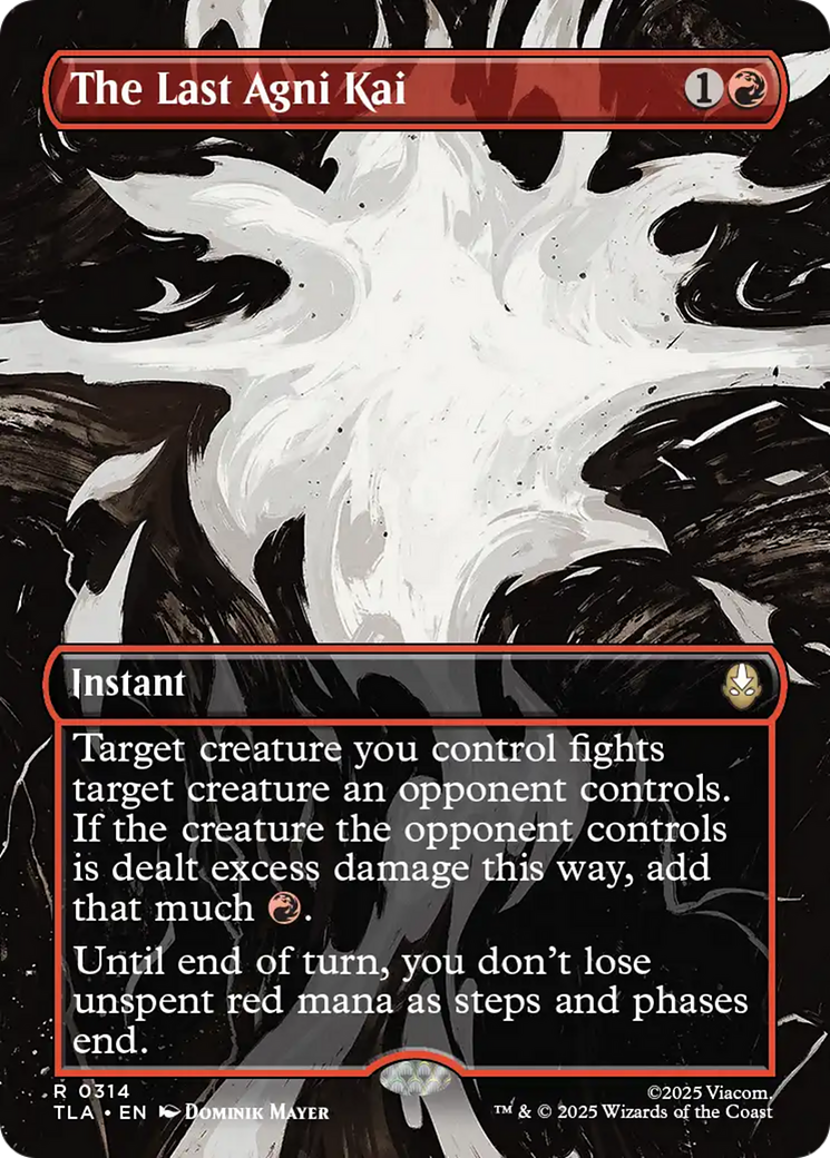 The Last Agni Kai (Borderless) [Avatar: The Last Airbender] | Shuffle n Cut Hobbies & Games