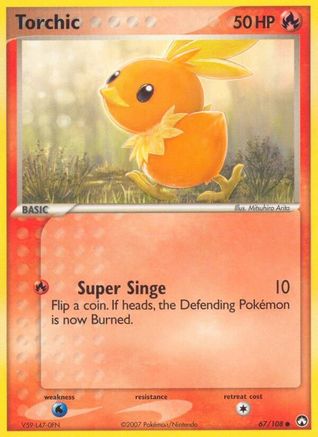 Torchic (67/108) (Stamped) [EX: Power Keepers] | Shuffle n Cut Hobbies & Games