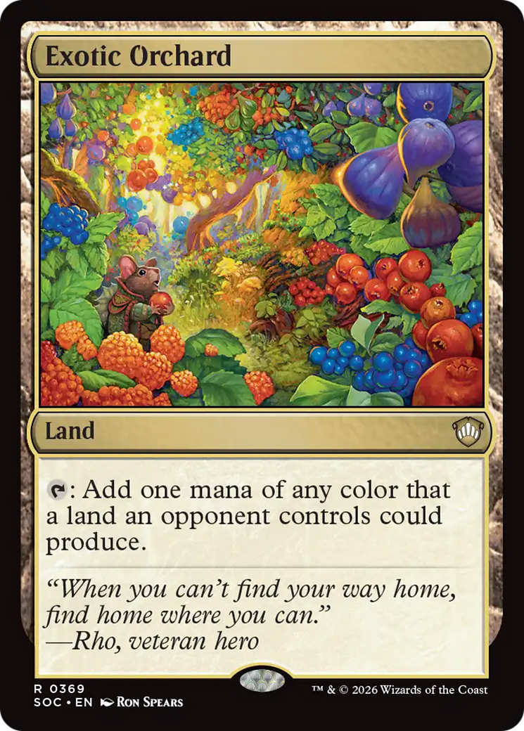 Exotic Orchard [Secrets of Strixhaven Commander] | Shuffle n Cut Hobbies & Games