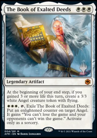 The Book of Exalted Deeds (Promo Pack) [Dungeons & Dragons: Adventures in the Forgotten Realms Promos] | Shuffle n Cut Hobbies & Games