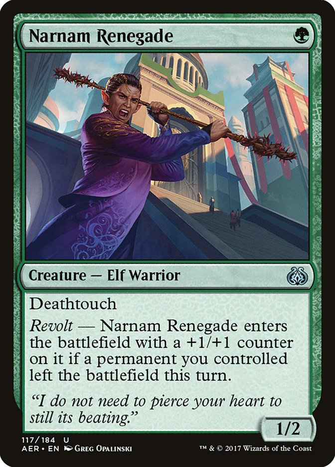 Narnam Renegade [Aether Revolt] | Shuffle n Cut Hobbies & Games