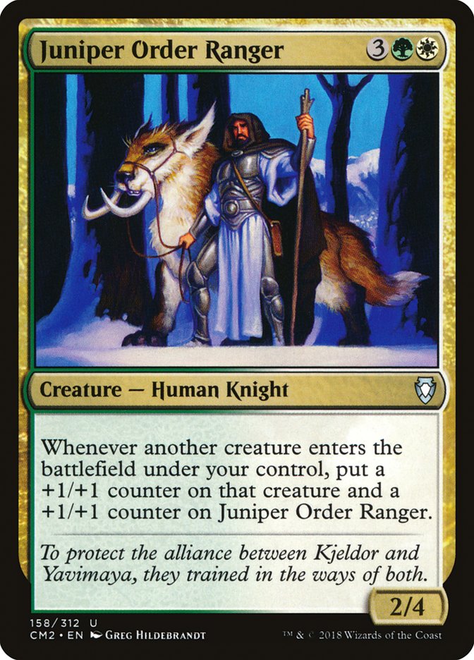 Juniper Order Ranger [Commander Anthology Volume II] | Shuffle n Cut Hobbies & Games