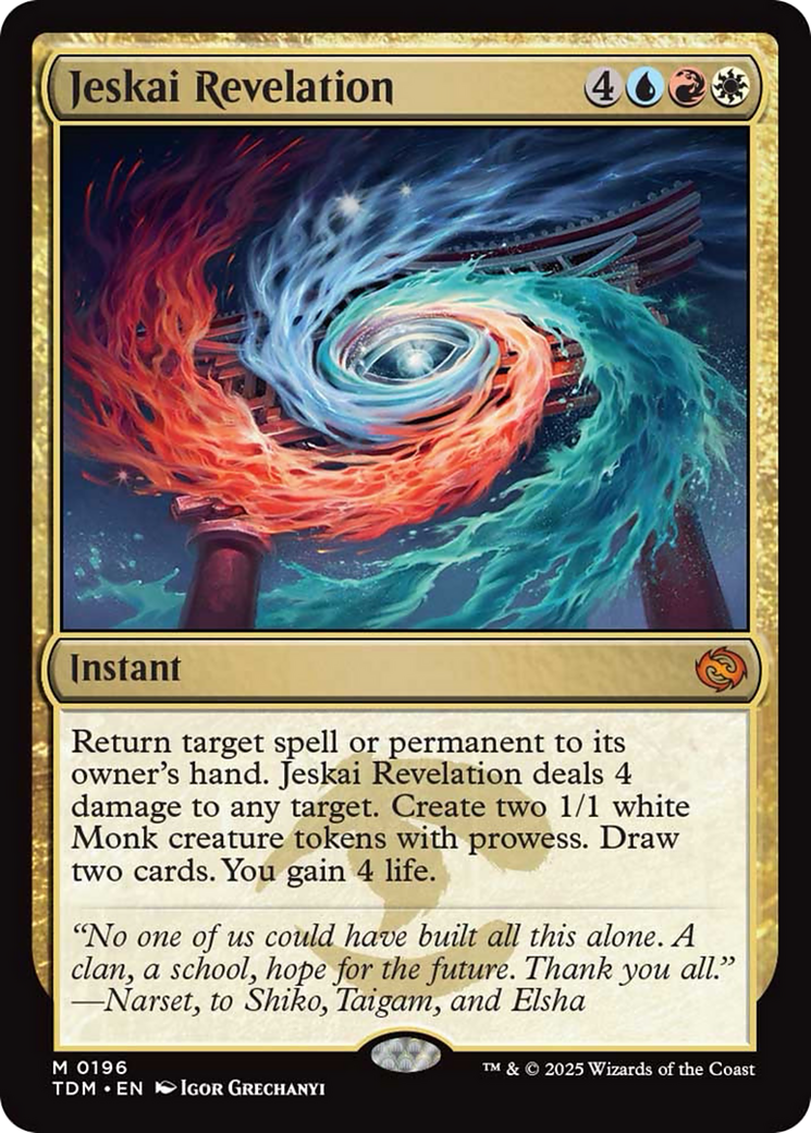 Jeskai Revelation [Tarkir: Dragonstorm] | Shuffle n Cut Hobbies & Games