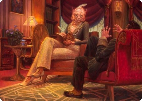 Phabine, Boss's Confidant Art Card [Streets of New Capenna Art Series] | Shuffle n Cut Hobbies & Games