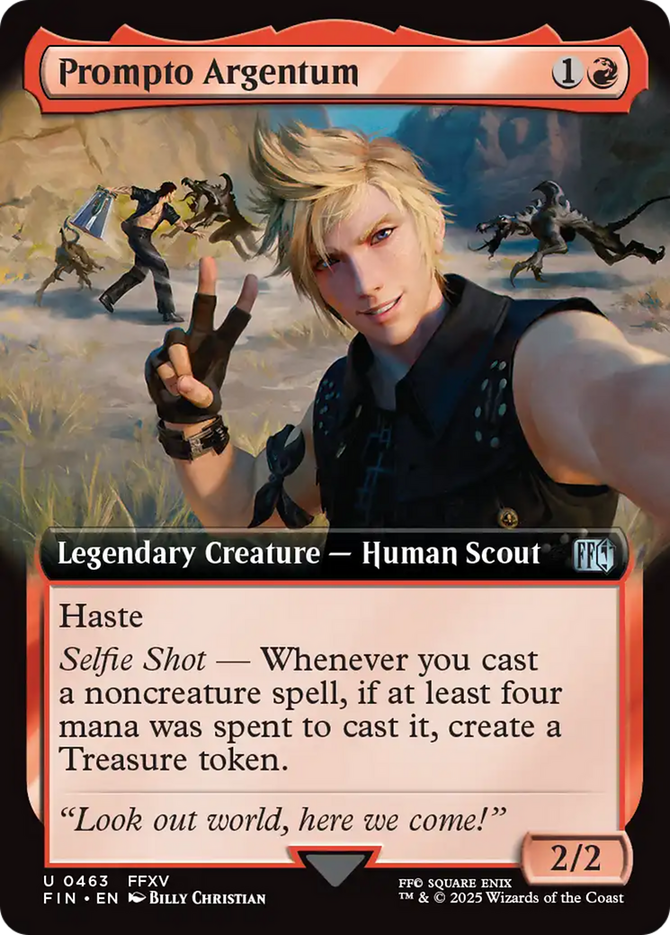 Prompto Argentum (Extended Art) [FINAL FANTASY] | Shuffle n Cut Hobbies & Games
