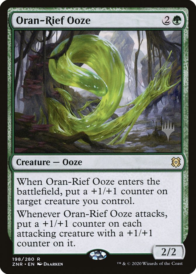 Oran-Rief Ooze (Promo Pack) [Zendikar Rising Promos] | Shuffle n Cut Hobbies & Games