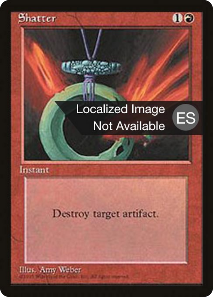 Shatter [Fourth Edition Foreign Black Border] | Shuffle n Cut Hobbies & Games