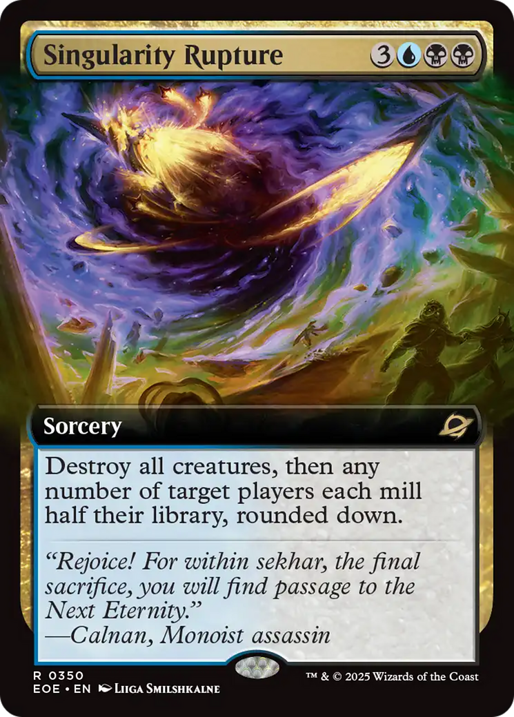 Singularity Rupture (Extended Art) [Edge of Eternities] | Shuffle n Cut Hobbies & Games