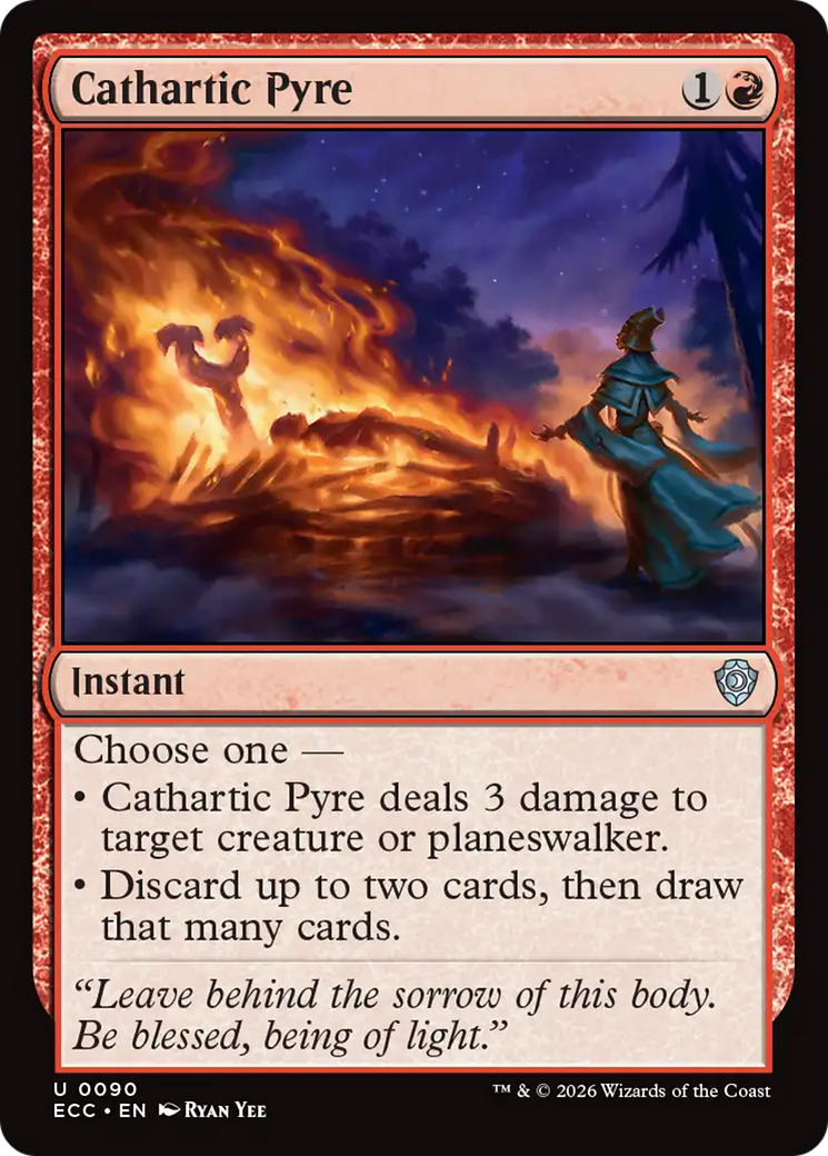 Cathartic Pyre [Lorwyn Eclipsed Commander] | Shuffle n Cut Hobbies & Games