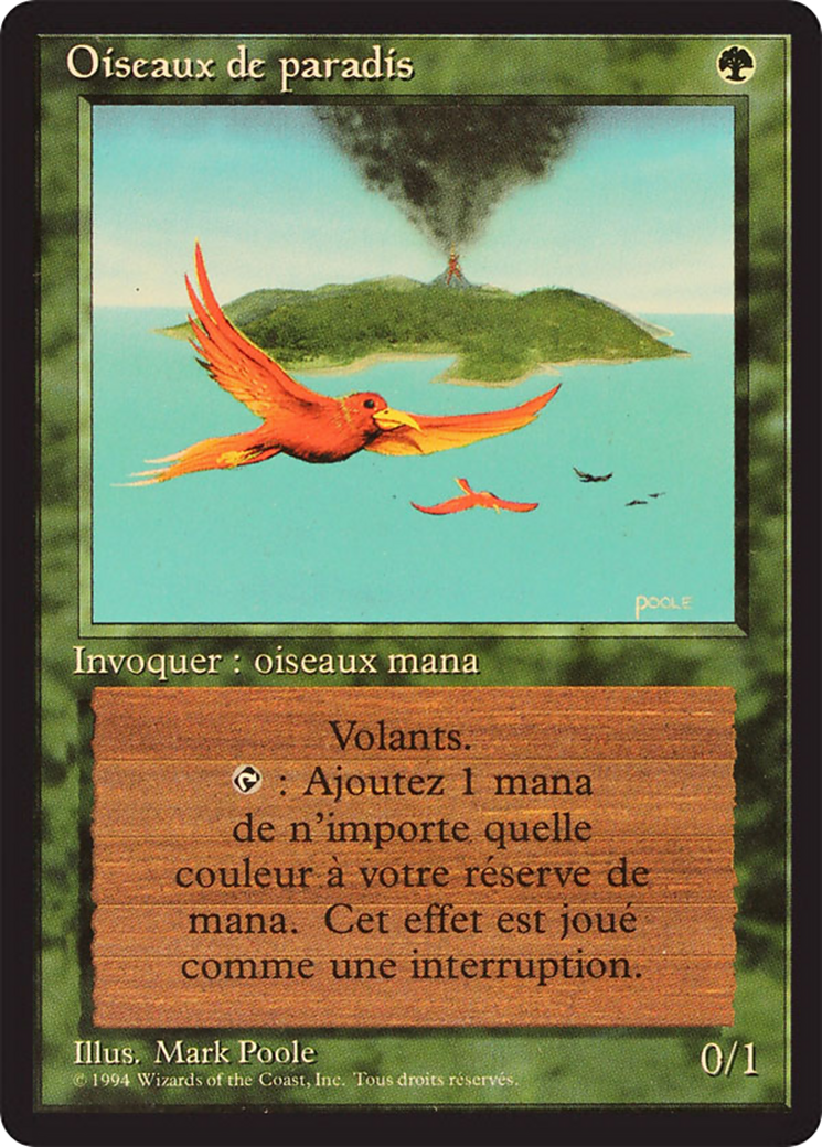 Birds of Paradise [Foreign Black Border] | Shuffle n Cut Hobbies & Games