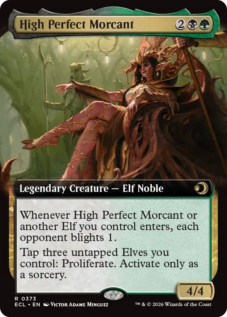 High Perfect Morcant (Extended Art) [Lorwyn Eclipsed] | Shuffle n Cut Hobbies & Games