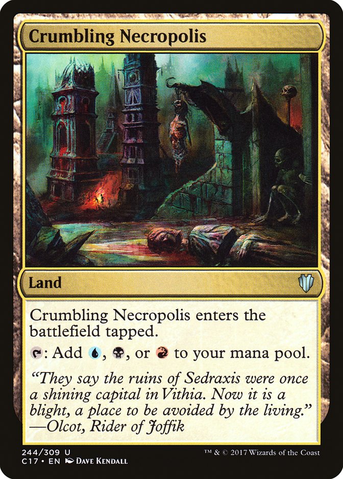 Crumbling Necropolis [Commander 2017] | Shuffle n Cut Hobbies & Games