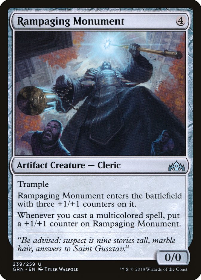 Rampaging Monument [Guilds of Ravnica] | Shuffle n Cut Hobbies & Games