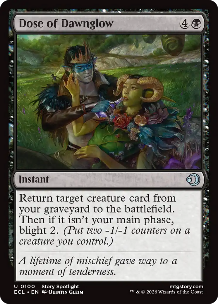 Dose of Dawnglow [Lorwyn Eclipsed] | Shuffle n Cut Hobbies & Games