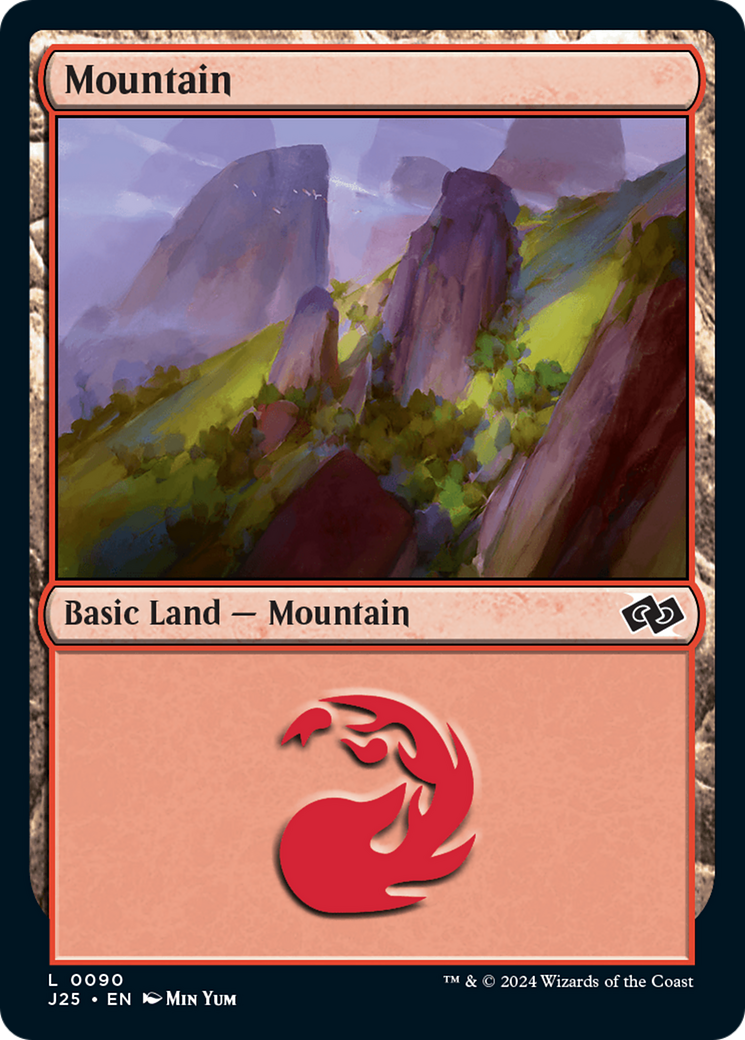 Mountain (90) [Foundations Jumpstart] | Shuffle n Cut Hobbies & Games