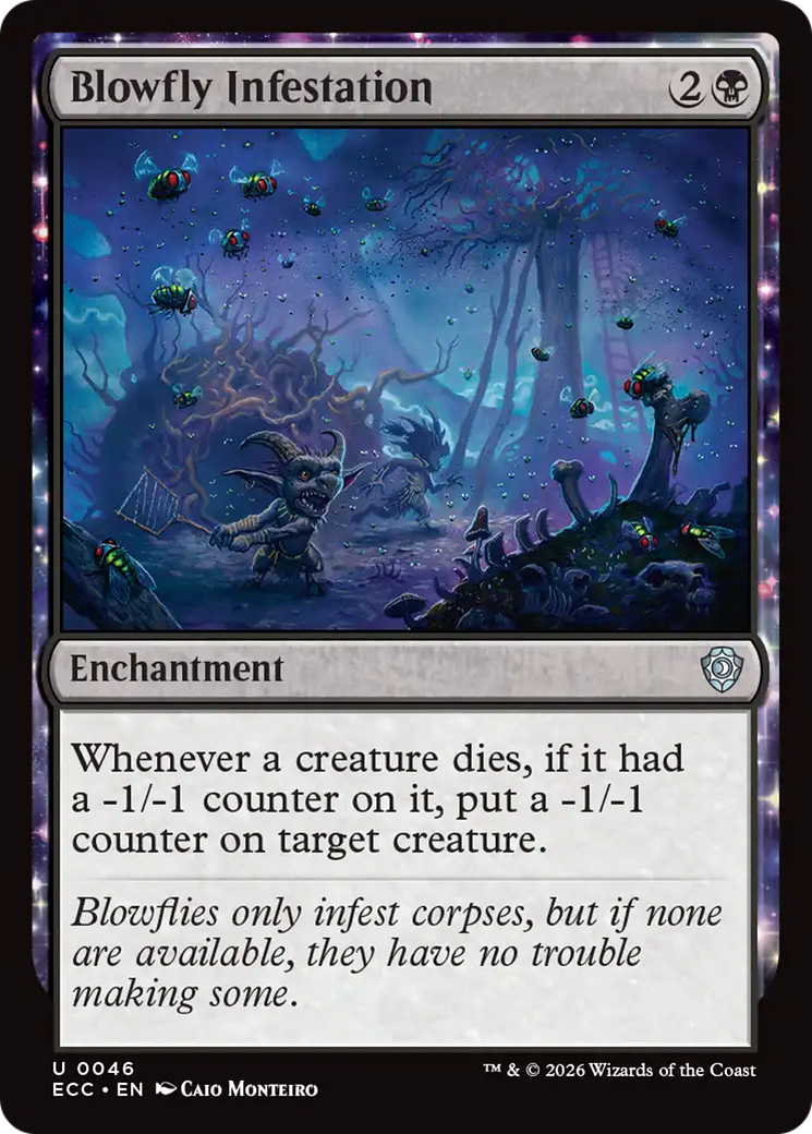 Blowfly Infestation [Lorwyn Eclipsed Commander] | Shuffle n Cut Hobbies & Games