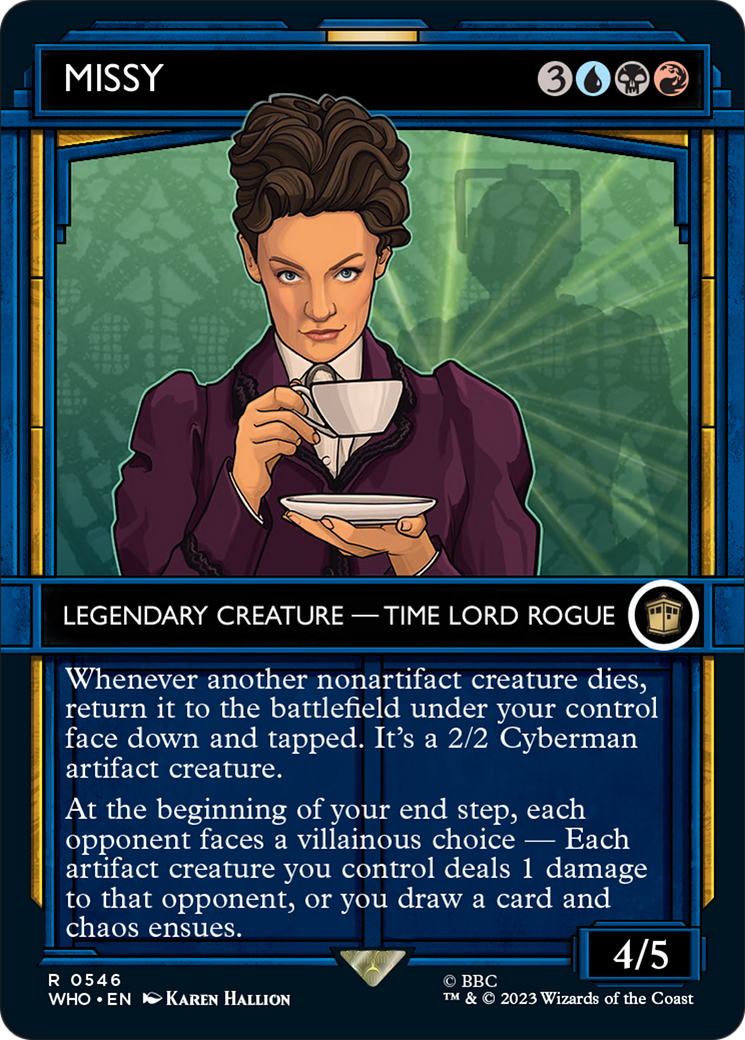 Missy (Showcase) [Doctor Who] | Shuffle n Cut Hobbies & Games