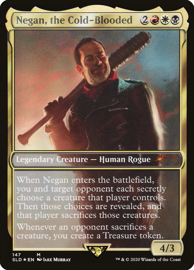 Negan, the Cold-Blooded [Secret Lair Drop Series] | Shuffle n Cut Hobbies & Games
