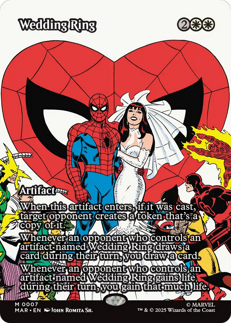 Wedding Ring (Borderless) [Marvel's Spider-Man: Eternal-Legal] | Shuffle n Cut Hobbies & Games