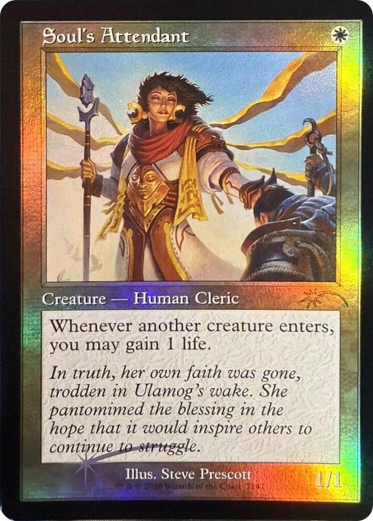 Soul's Attendant (Retro Frame) [Secret Lair Drop Series] | Shuffle n Cut Hobbies & Games