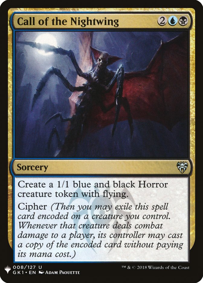 Call of the Nightwing [Mystery Booster] | Shuffle n Cut Hobbies & Games