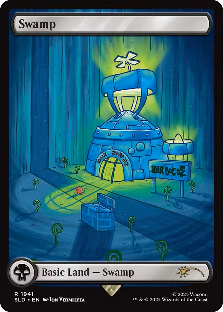 Swamp (1941) [Secret Lair Drop Series] | Shuffle n Cut Hobbies & Games