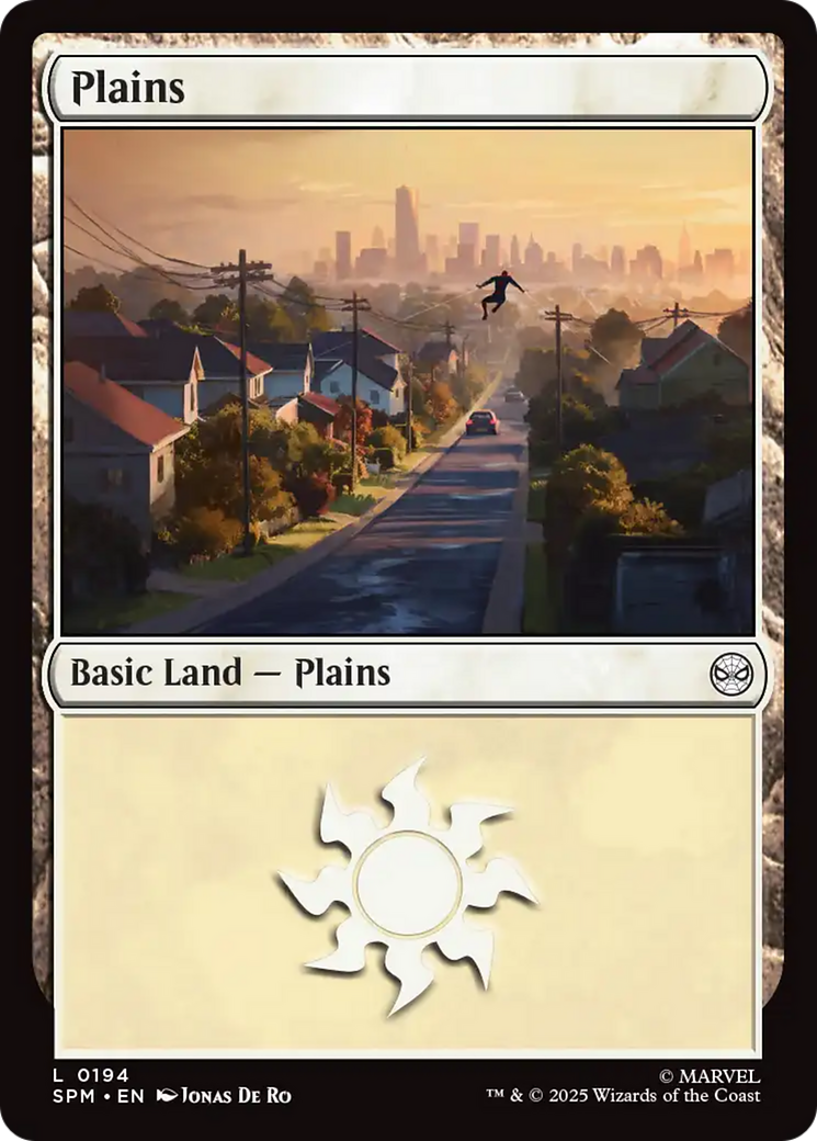 Plains (0194) [Marvel's Spider-Man] | Shuffle n Cut Hobbies & Games