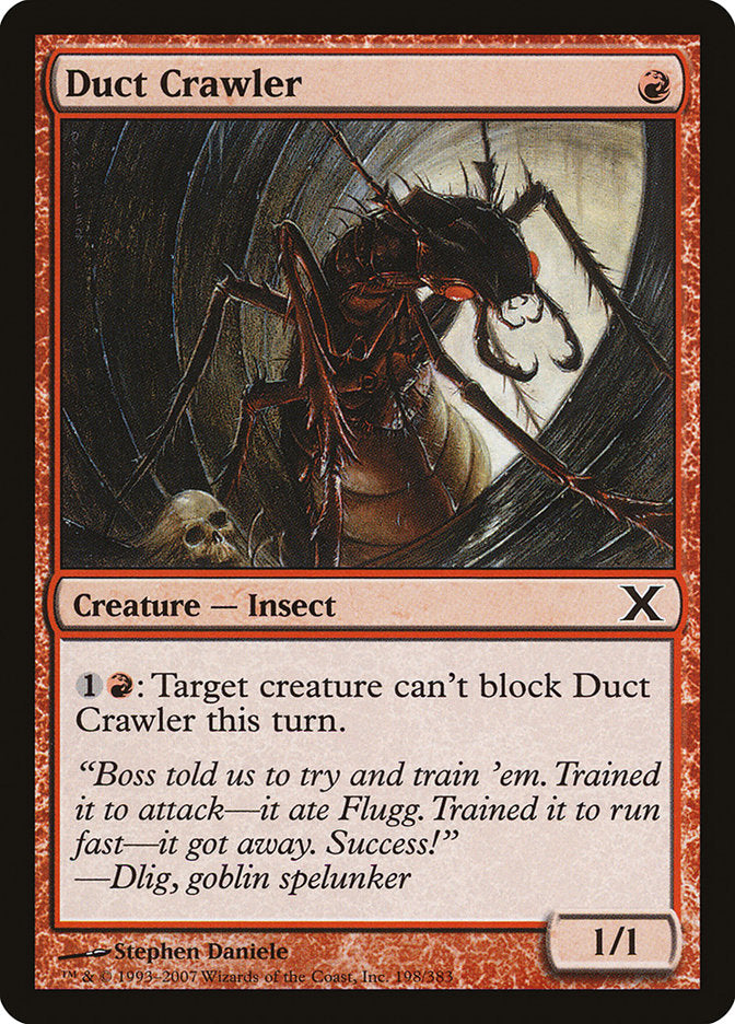 Duct Crawler [Tenth Edition] | Shuffle n Cut Hobbies & Games
