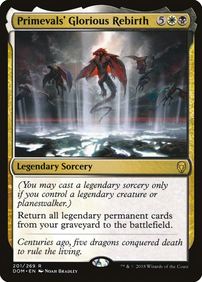 Primevals' Glorious Rebirth [Dominaria] | Shuffle n Cut Hobbies & Games
